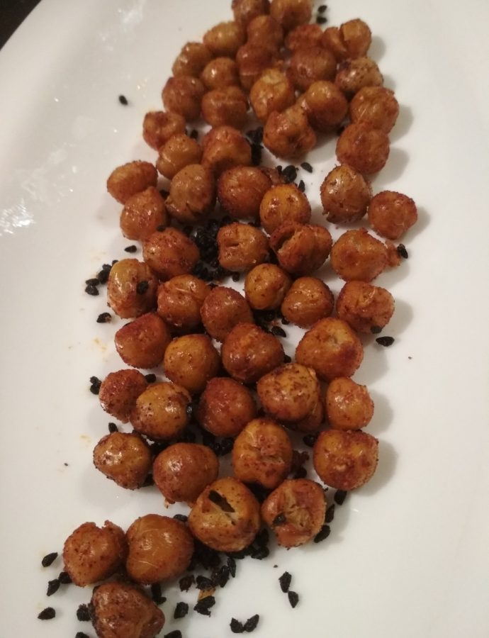 Pieczona cieciorka- przepis na zdrową i smaczną przekąskę do chrupania