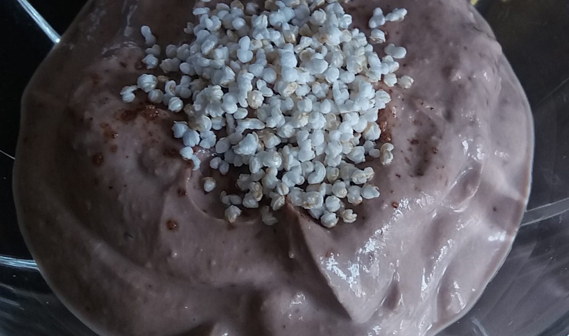 Domowe lody czekoladowo- bananowe – bez cukru i mleka