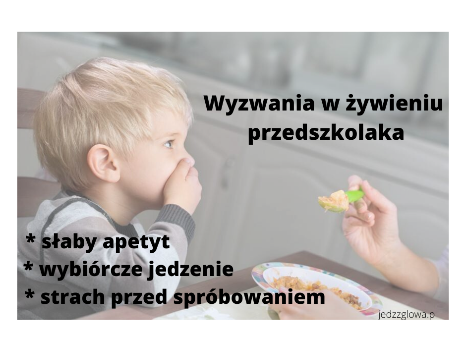 Gdy przedszkolak nie chce jeść- szkolenie dla nauczycieli, ON – LINE