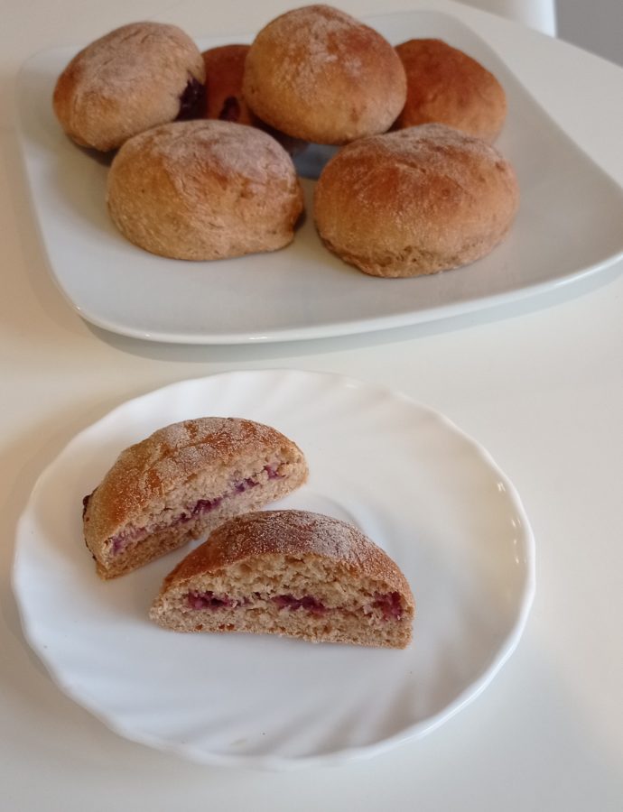 Dziecięce pączki pieczone