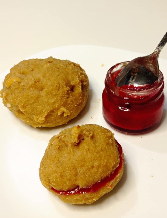 Bułeczki a’la pączki serowe, pieczone