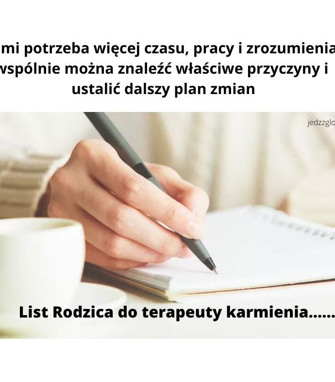 Terapia karmienia….doświadczenia Rodzica