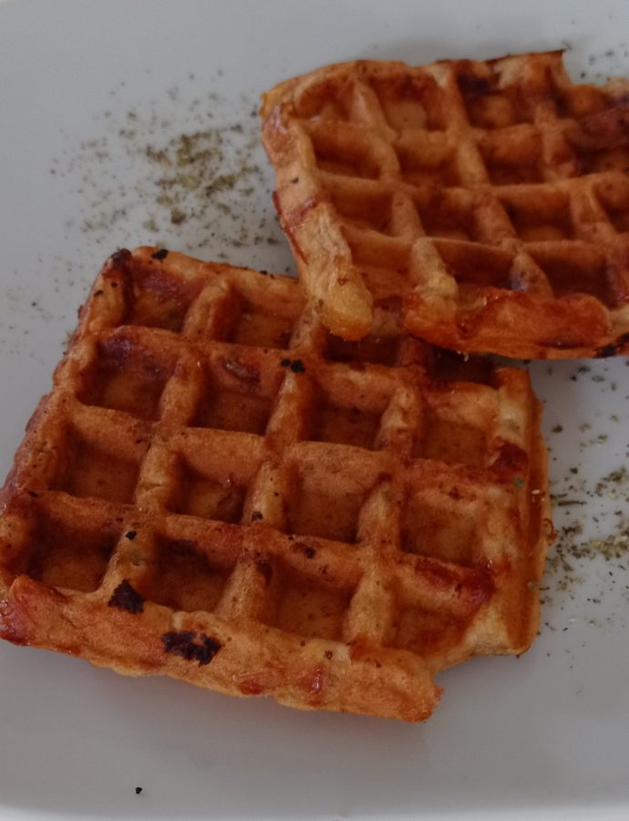 Gofry pizzowe- dziecięce smakołyki